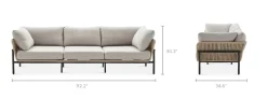 Fashion Sierra Outdoor Sofa Outdoor Sofas