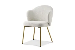 Outlet Simone Performance Bouclé Chair Dining Chairs