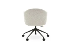 Best Simone Performance Bouclé Office Chair, Matte Black Office Chairs