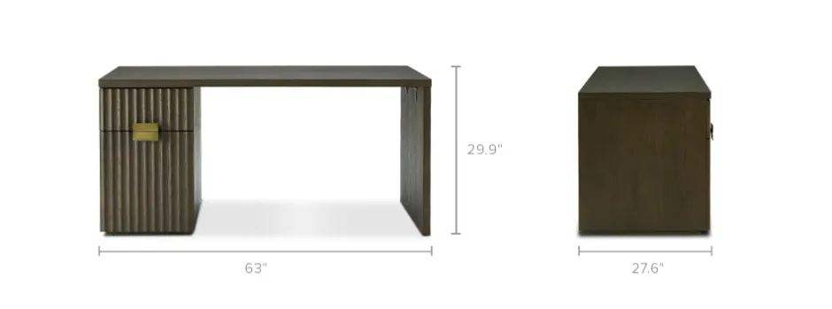 Sale Sloane Desk with Pedestal Desks
