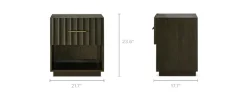 Sale Sloane Nightstand Small Bedroom Furniture|Nightstands & Bedside Tables