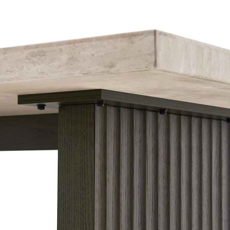 Discount Sloane Travertine Dining Table Dining Tables