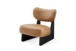 Fashion Solange Leather Chair Armchairs And Accent Chairs|Small Living Room Furniture