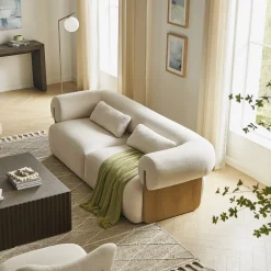 Sale Solange Performance Bouclé Sofa 3 Seater Sofas