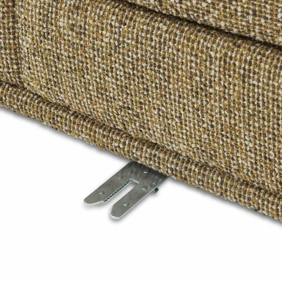 Best Solari Performance Fabric L-Shaped Sectional Sofa with Ottoman Living Room Sets|Living Room Sets