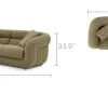 Fashion Solari Performance Fabric Sectional Sofa Sectional Sofas