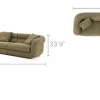 Hot Solari Performance Fabric L-Shaped Sectional Sofa Sectional Sofas