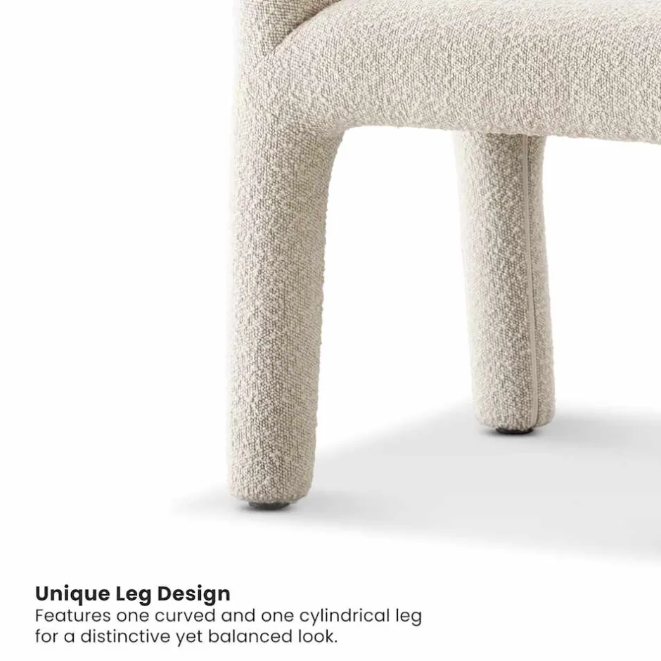 Outlet Sonia Performance Bouclé Dining Chair Dining Chairs