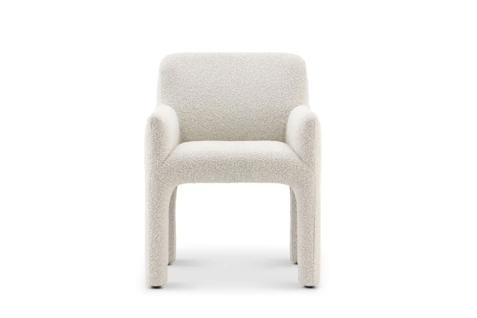 Online Sonia Performance Bouclé Dining Arm Chair Office Chairs|Dining Chairs