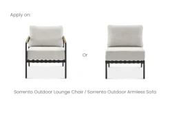 Sale Sorrento Outdoor Armless Sofa Cover Outdoor Accessories
