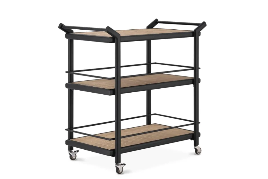 Outlet Sorrento Outdoor Bar Cart Small Outdoor Furniture|Sideboards & Buffet Cabinets