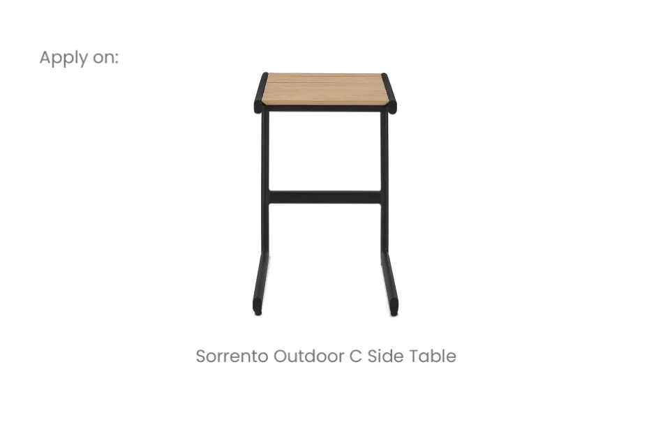 Clearance Sorrento Outdoor C-Side Table Cover Outdoor Accessories