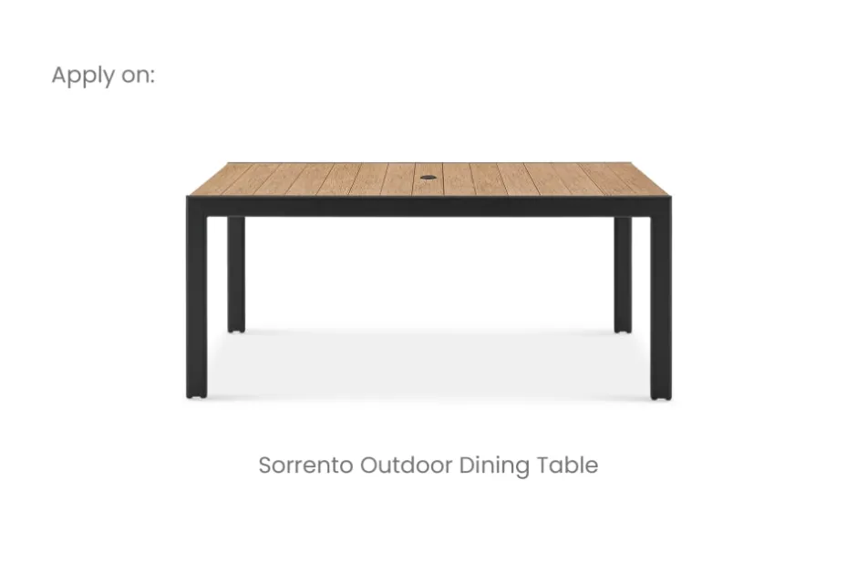 Clearance Sorrento Outdoor Dining Table Cover Outdoor Accessories