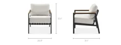 Discount Sorrento Outdoor Lounge Chair Outdoor Lounge Chairs|Outdoor Sofas