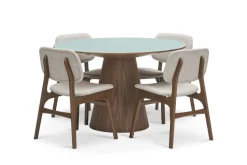 Best Theo Dining Table with 4 Joshua Chairs Small Dining Room Furniture|Dining Room Furniture Sets