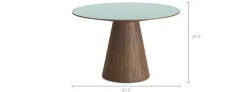 Hot Theo Round Dining Table Small Dining Room Furniture|Dining Tables