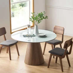 Hot Theo Round Dining Table Small Dining Room Furniture|Dining Tables