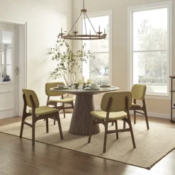 Hot Theo Round Dining Table Small Dining Room Furniture|Dining Tables
