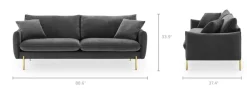 Online Verona Sofa 3 Seater Sofas